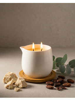Bougie de massage au Cacao...