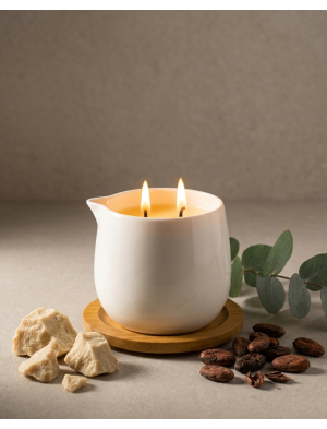 Bougie de massage au Cacao...